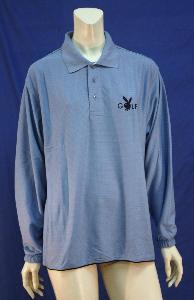 PLAYBOY GOLF 3 BUTTON COLLAR SHIRT XXL